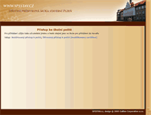 Tablet Screenshot of data.spsstav.cz